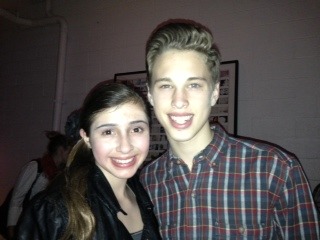 Ryan Beatty and I at Teens for Jeans event
