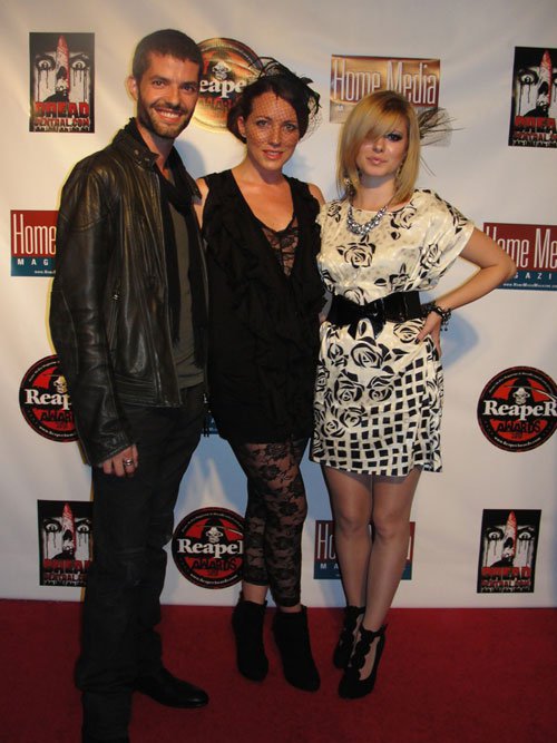 red carpet event with the director and co-star of Hellraiser Revelations