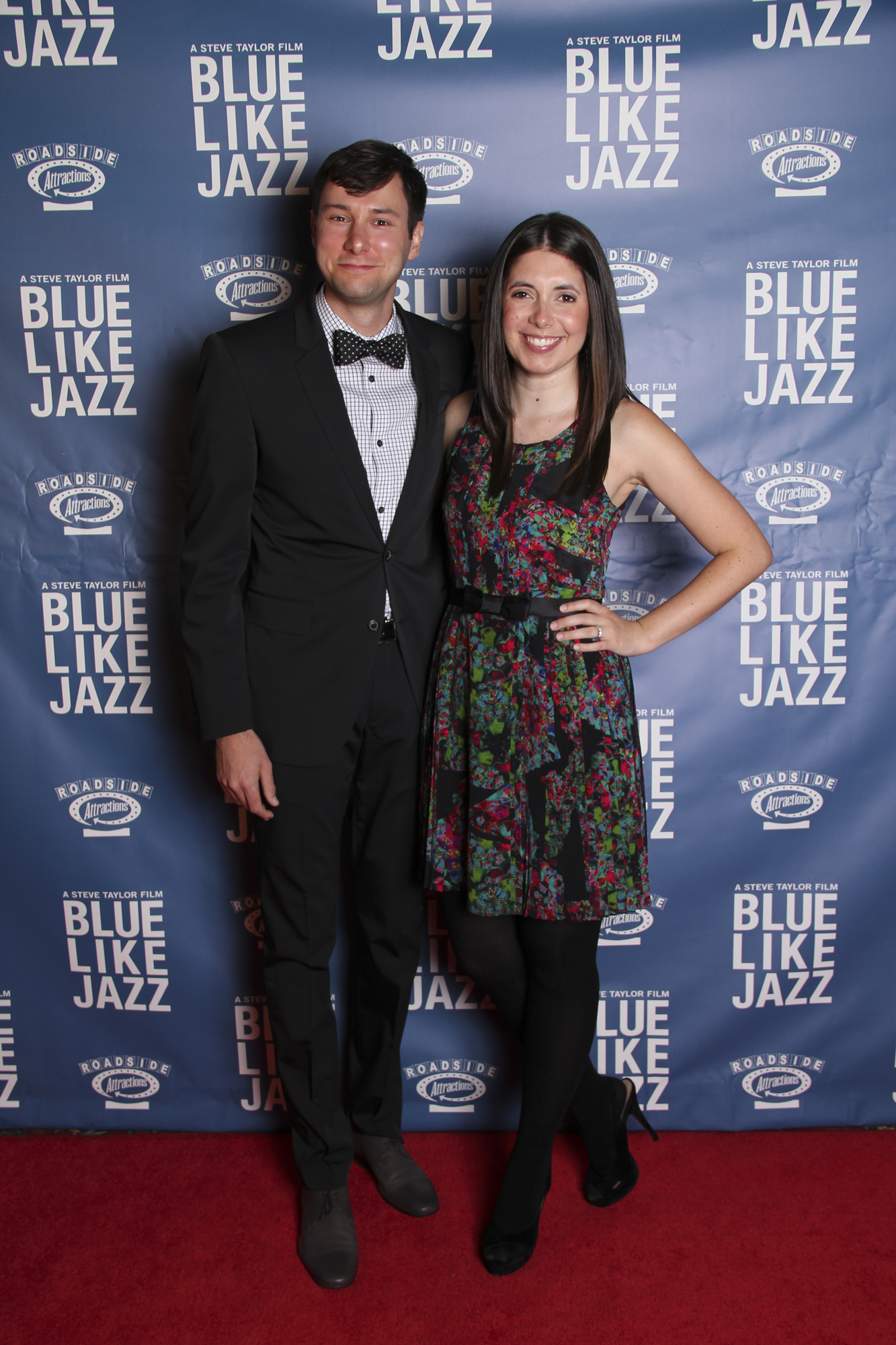 Matt and Ellen Godfrey at the premiere of Blue Like Jazz.
