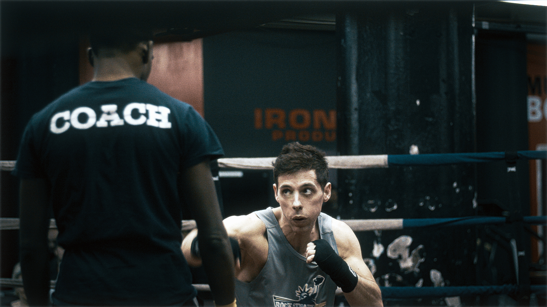 Alex Montaldo Boxing training @ Gleason's Gym