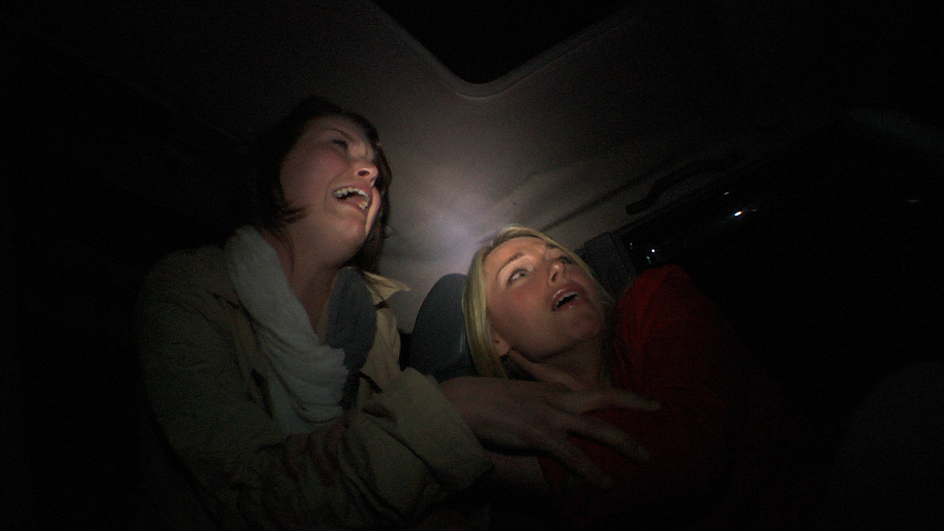 Still of Jessica Ellerby and Emily Plumtree in Hollow (2011)