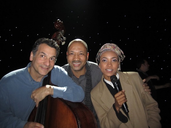 Alex Al with John Patitucci & Esperanza Spalding.