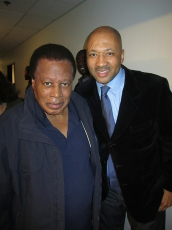 Alex Al with the legendary Wayne Shorter,