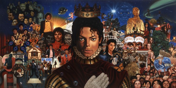 Michael Jackson cover art of the album 