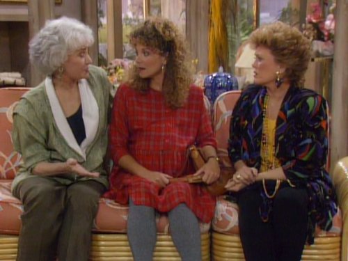 Still of Rue McClanahan, Bea Arthur and Debra Engle in The Golden Girls (1985)