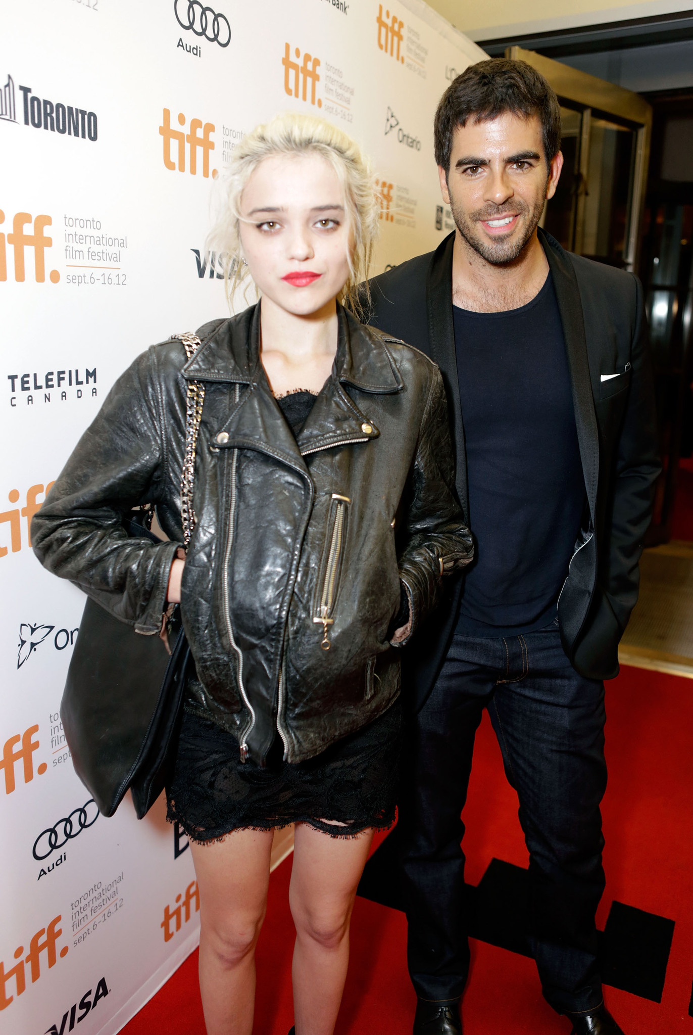 Eli Roth and Sky Ferreira at event of The Master (2012)
