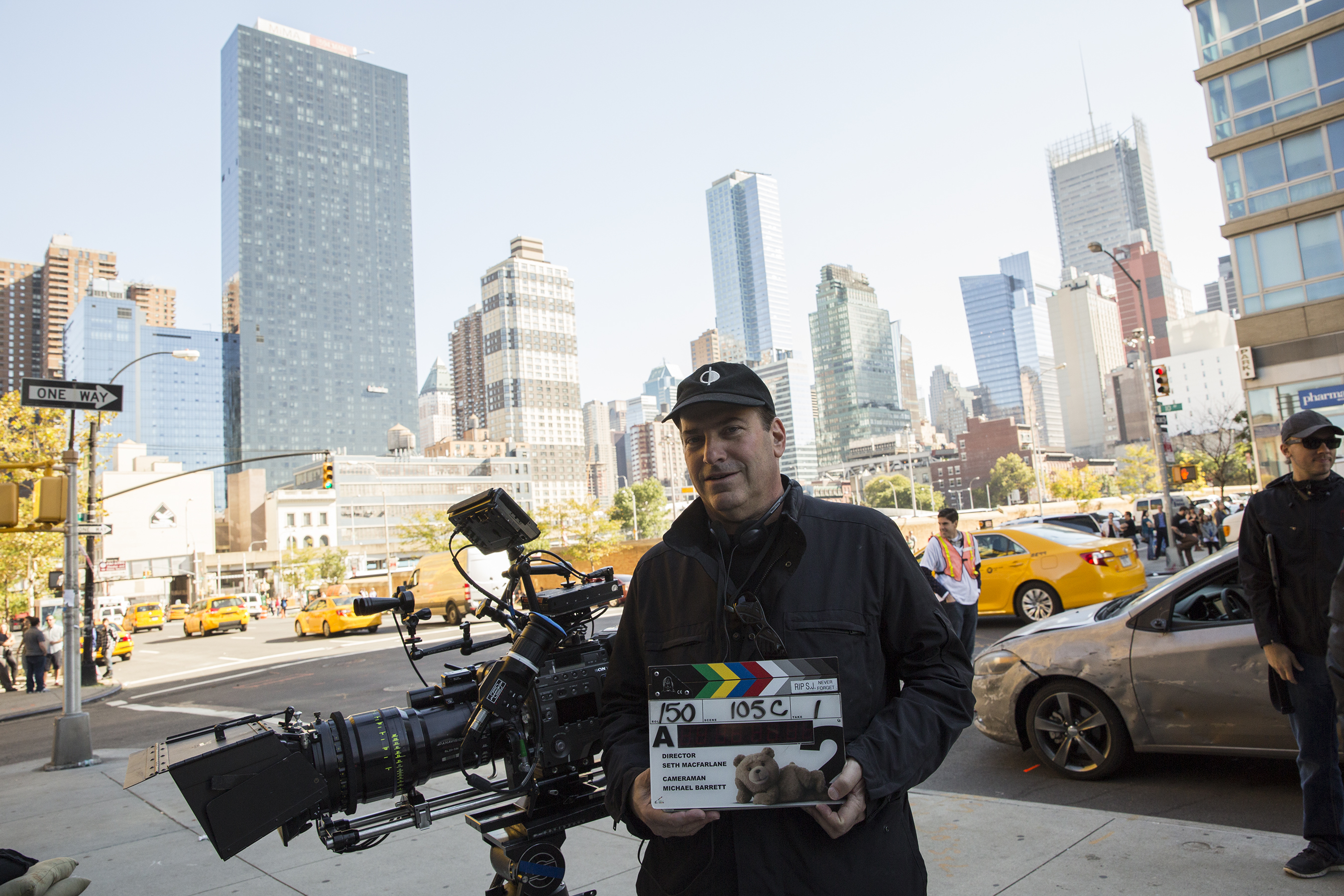 John Jacobs, Producer, Ted 2 Filiming.