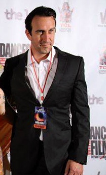 Adam William Ward at the premiere of Malory and nicole at Chinese Theater.