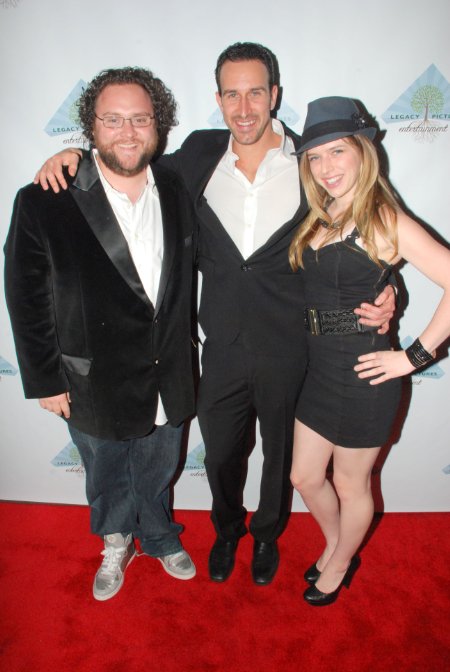Evan Bogart, Adam Ward and ZZ Ward On the Red Carpet of Three Guys & A Couch.