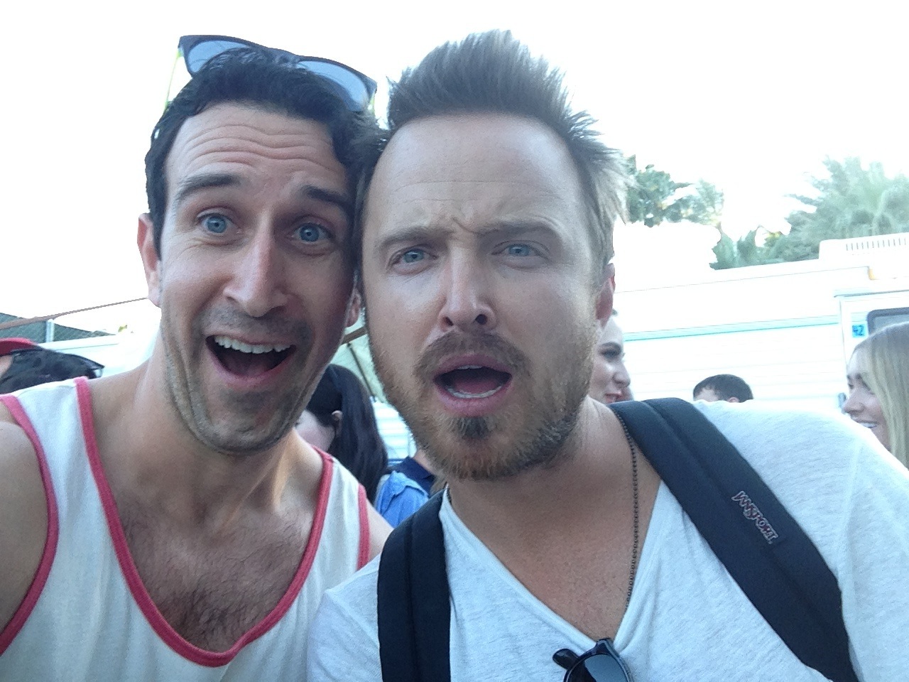 Adam William Ward and Aaron Paul