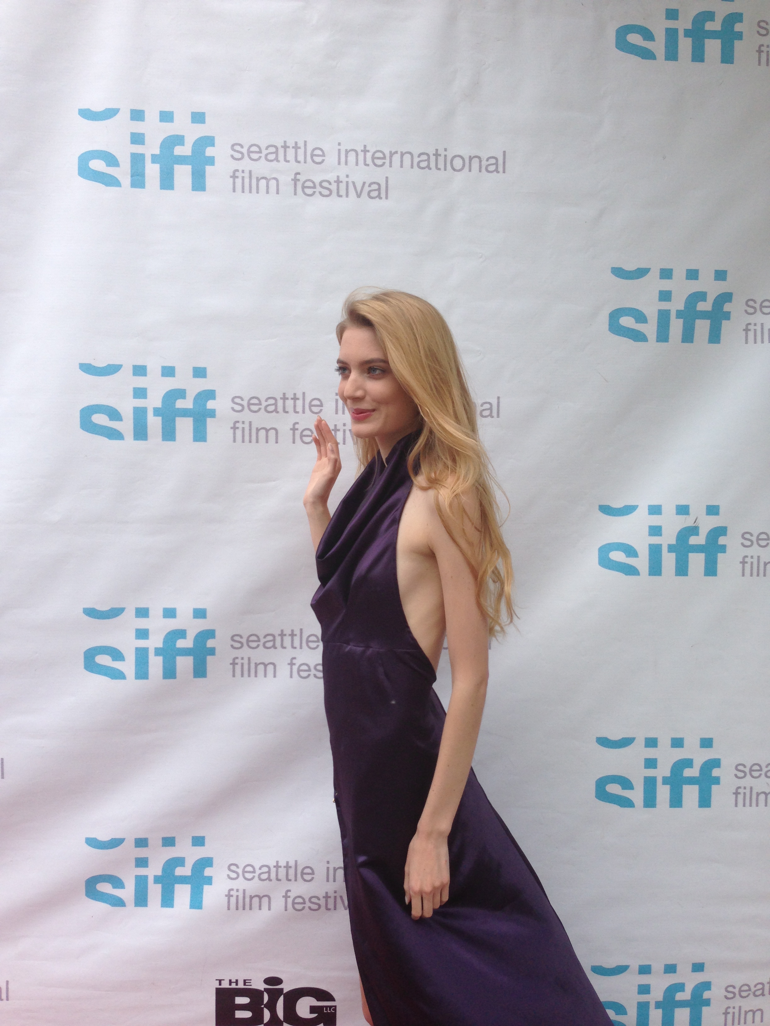 Clara Pasieka at the Seattle International Film Festival