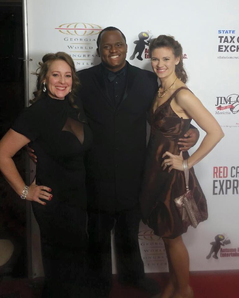 with Jyn Hall and Chauncey Jackson at Georgia Entertainment Gala 2015