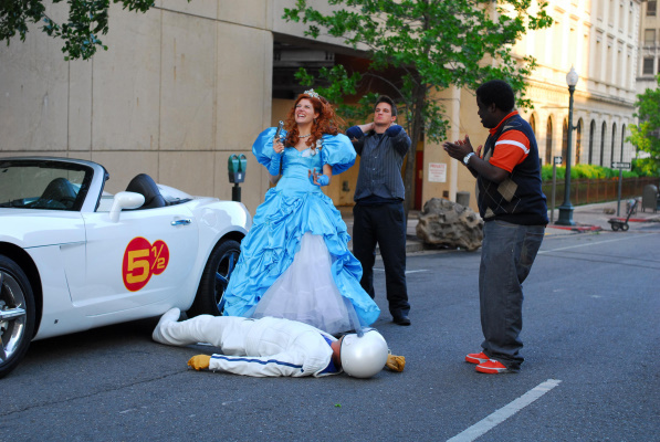 Still of Nicole Parker, Gary 'G. Thang' Johnson and Matt Lanter in Katastrofiskai nesekmingas filmas (2008)