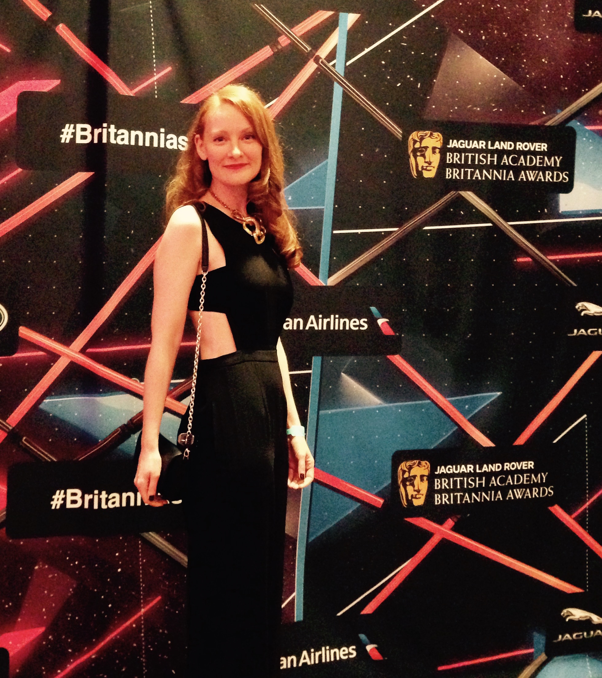 Emma West attends BAFTA LA Britannia Awards 2015