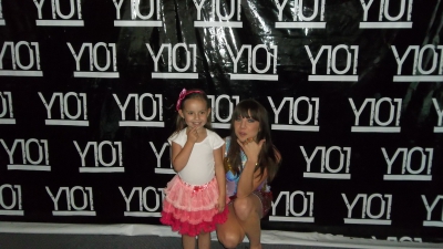 Shea along with one of her favorite singers Carly Rea Jepsen.