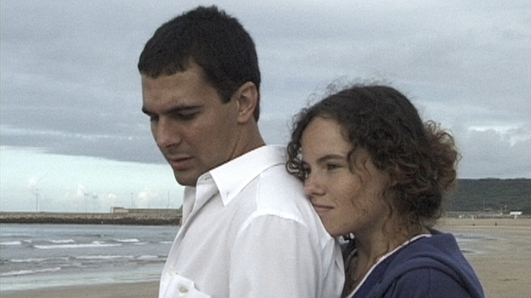 Shot from 'Una Historia Más' (2003). Luis Galán and Ana Pérez.