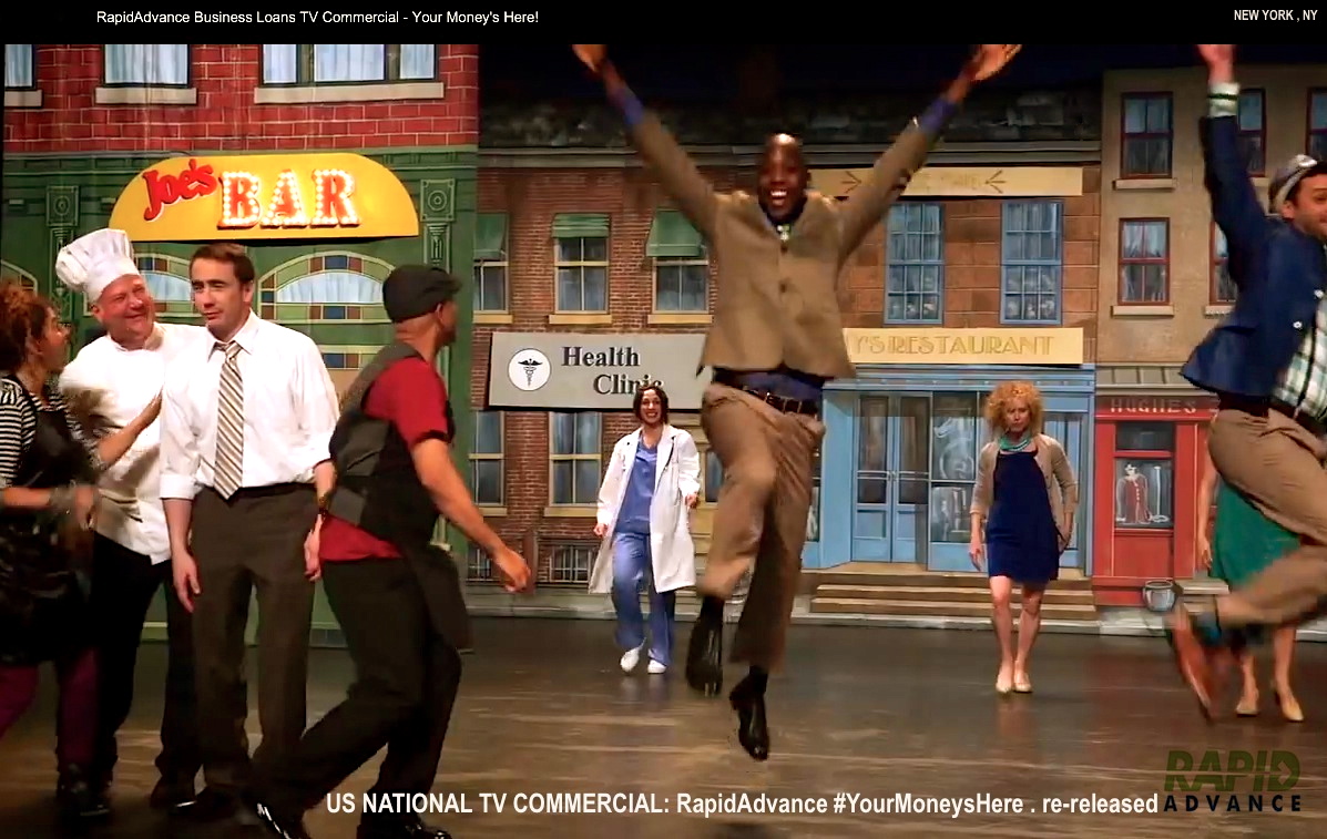 CHARLII' JUMPS FOR JOY AS US NATIONAL TV COMMERCIAL IS RELEASED: RapidAdvance https://www.youtube.com/watch?v=mJFJsVH-ahk&list=PL743D4FAD16B2620F&index=3  #YourMoneysHere #residuals
