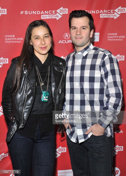 Mariko Munro and David Andalman at Milkshake premier, Sundance (2013)