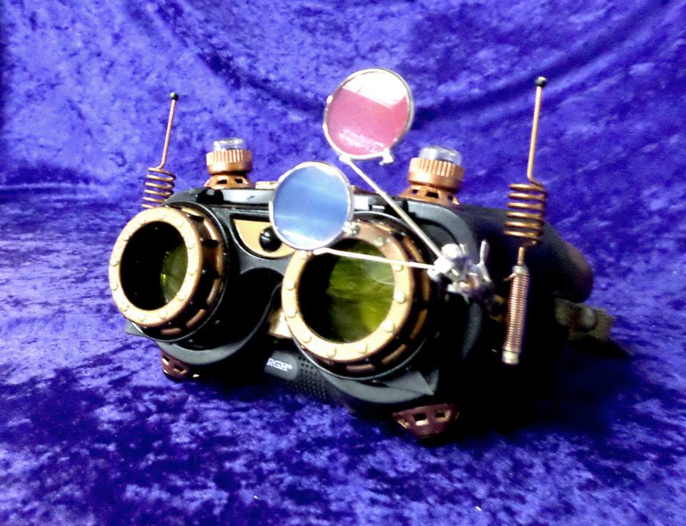 Steampunk Future Goggles Prop created for the up-coming TNT TV series - The Librarians.