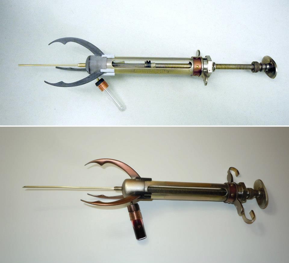 Custom 3 Prong syringe. NBC | Grimm
