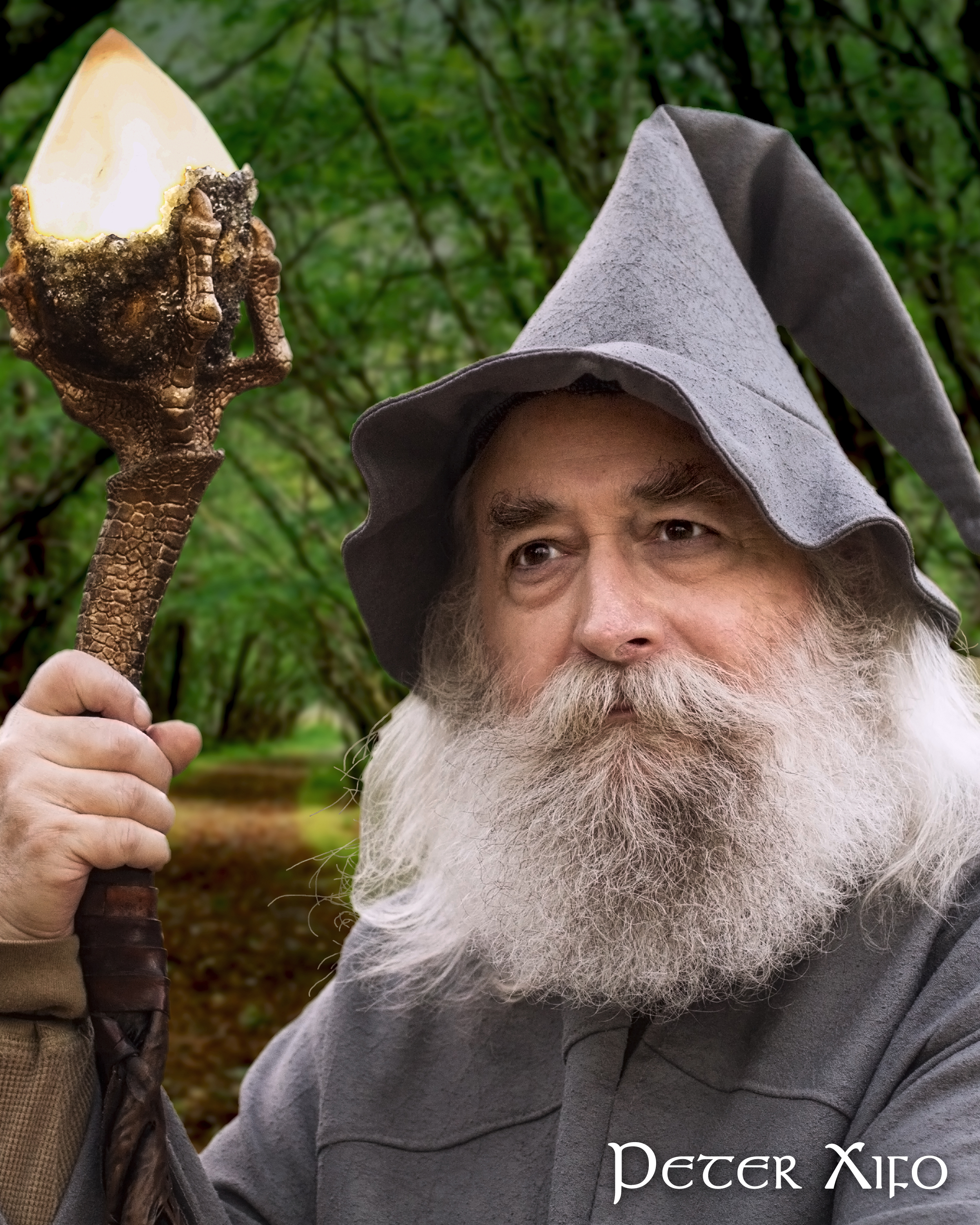 Peter Xifo as 'The Wizard' in 