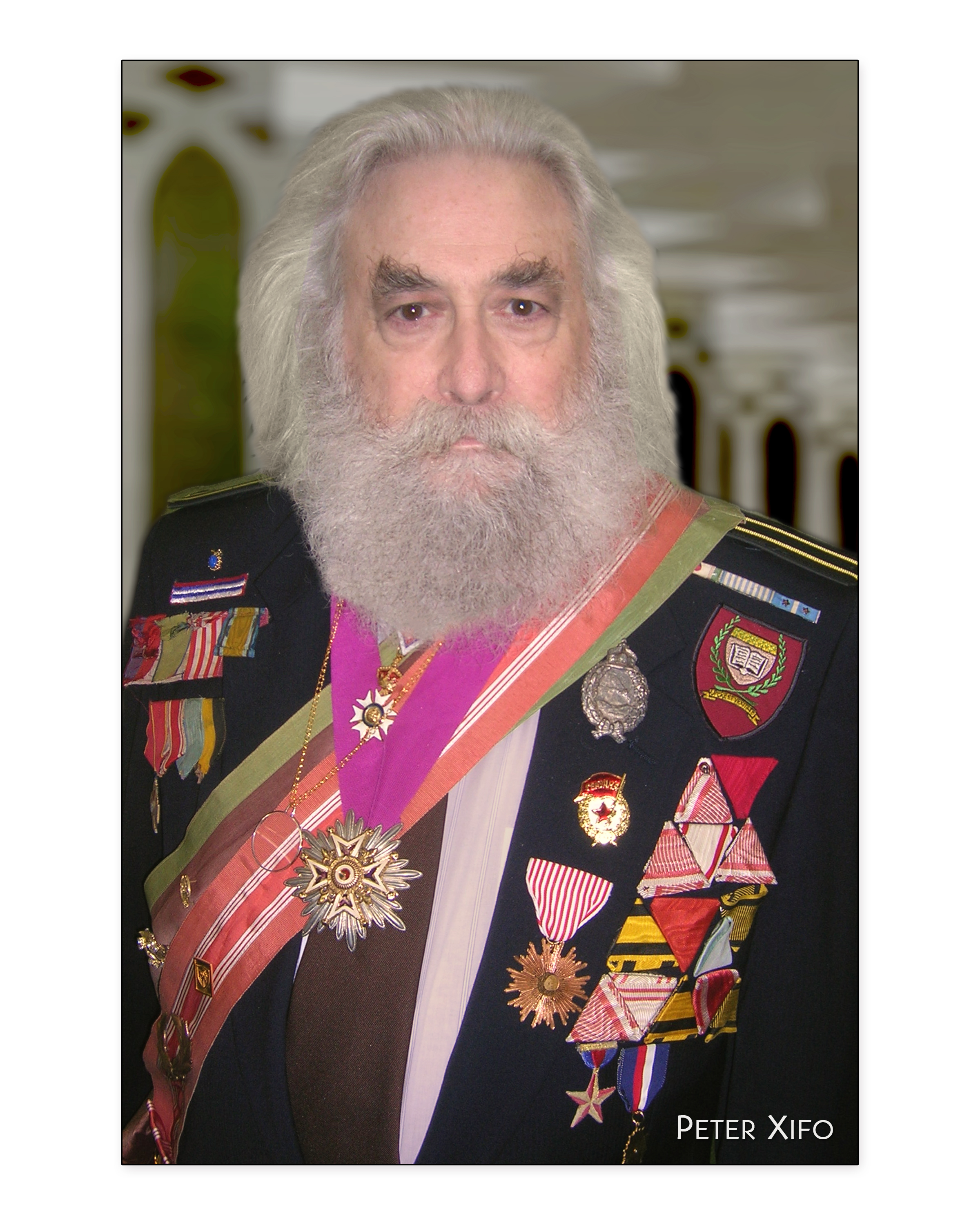 Peter Xifo as a Russian Commissar. Just one of the many characters he has played on Film, Television, on Stage and in Commercials.