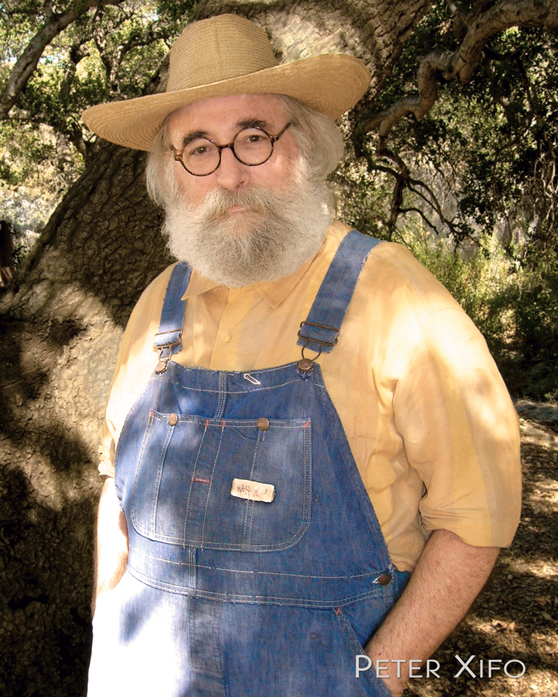 Peter Xifo - as a Farmer. Just one of the many characters he has played on Film, Television, on Stage and in Commercials.