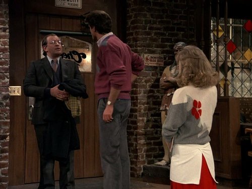 Still of Ted Danson, Shelley Long and Kenneth Tigar in Cheers (1982)