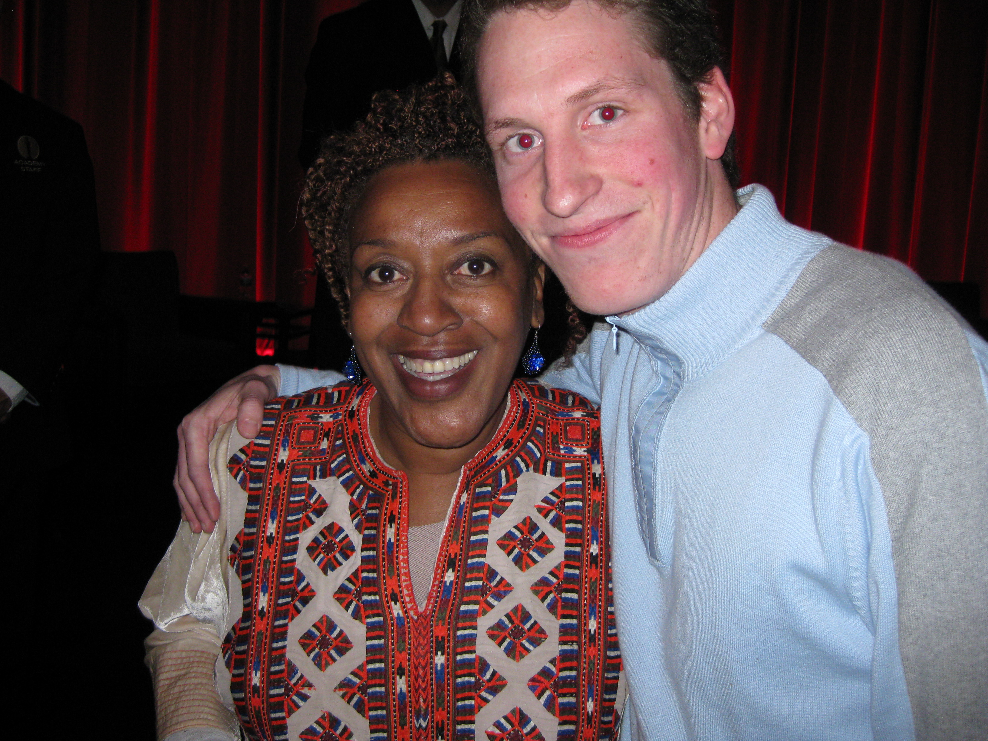 CCH Pounder and David James Goulard at event of A.M.P.A.S. in Beverly Hills