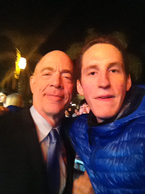 J.K. Simmons and I at the event of Santa Barbara International Film Festival. Simmons receiving his Virtuosos Award for his performance in 
