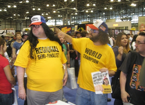 Working with The World Champion Judah Friedlander at Comic-Con 2010