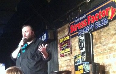 Performing at The Stress Factory Comedy Club