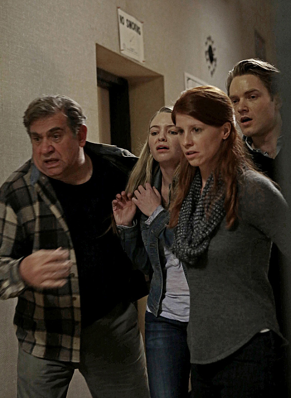 Still of Dan Lauria, Mandy Siegfried, Timothy Sekk and Hayley Treider in Person of Interest (2011)