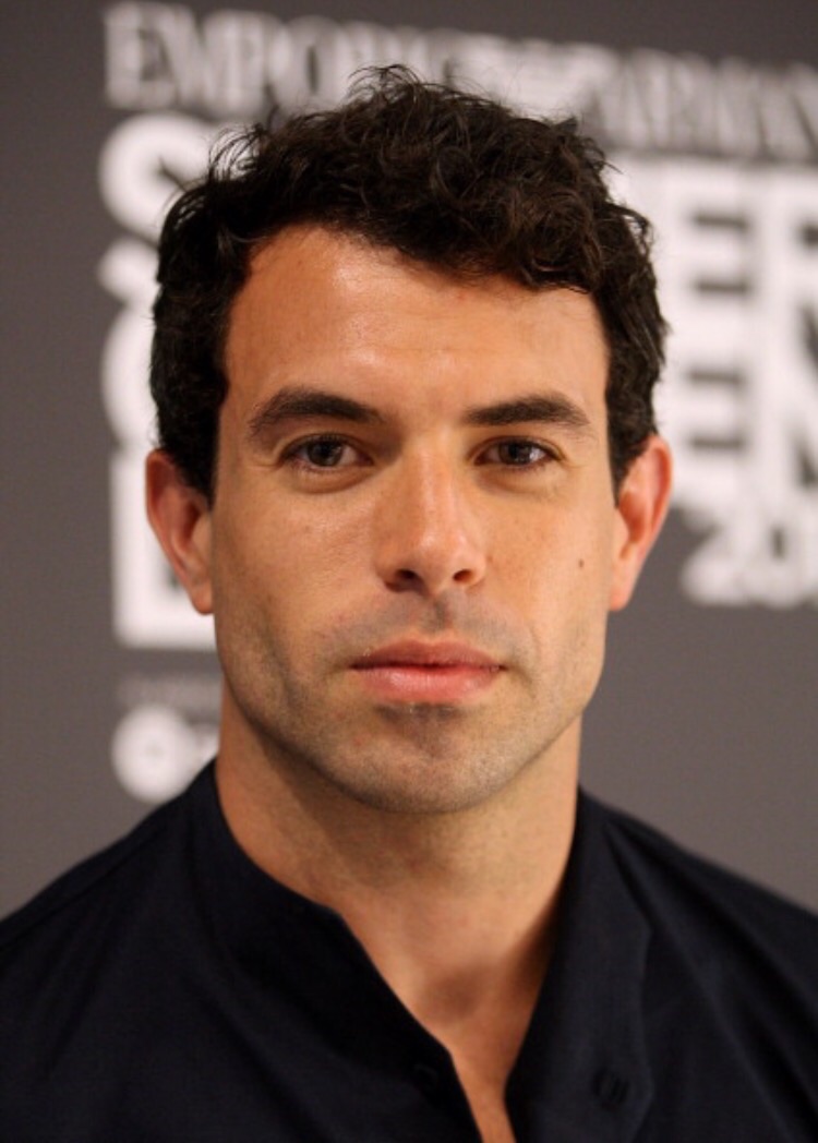 Tom Cullen attends event for Armani