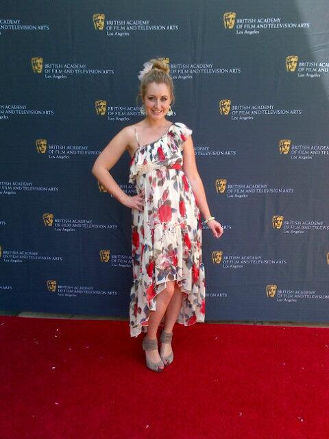 Katie Amess at the BAFTA Los Angeles tea party at the British Consulate