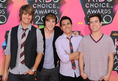 Kendall Schmidt, Carlos PenaVega, James Maslow and Logan Henderson