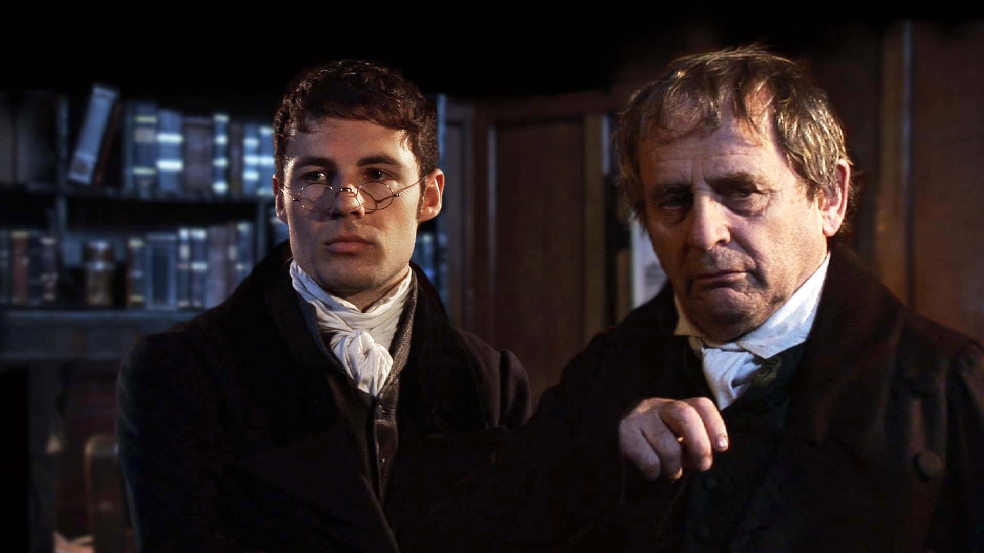 Steven Aldridge and Sylvester McCoy in 'Pass Them On'