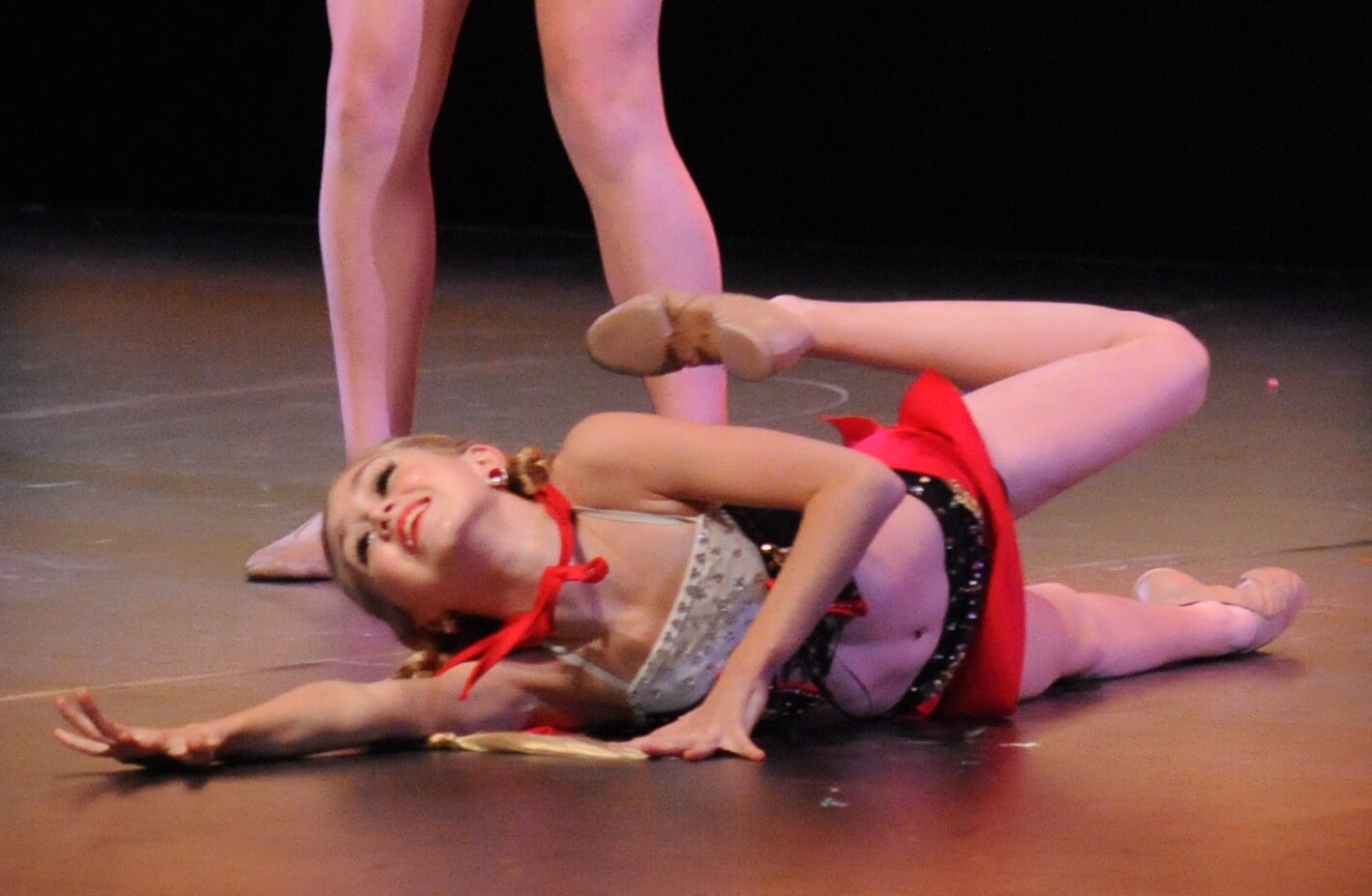 Showstoppers Dance Competition 2015- Emily playing Red Riding Hood...
