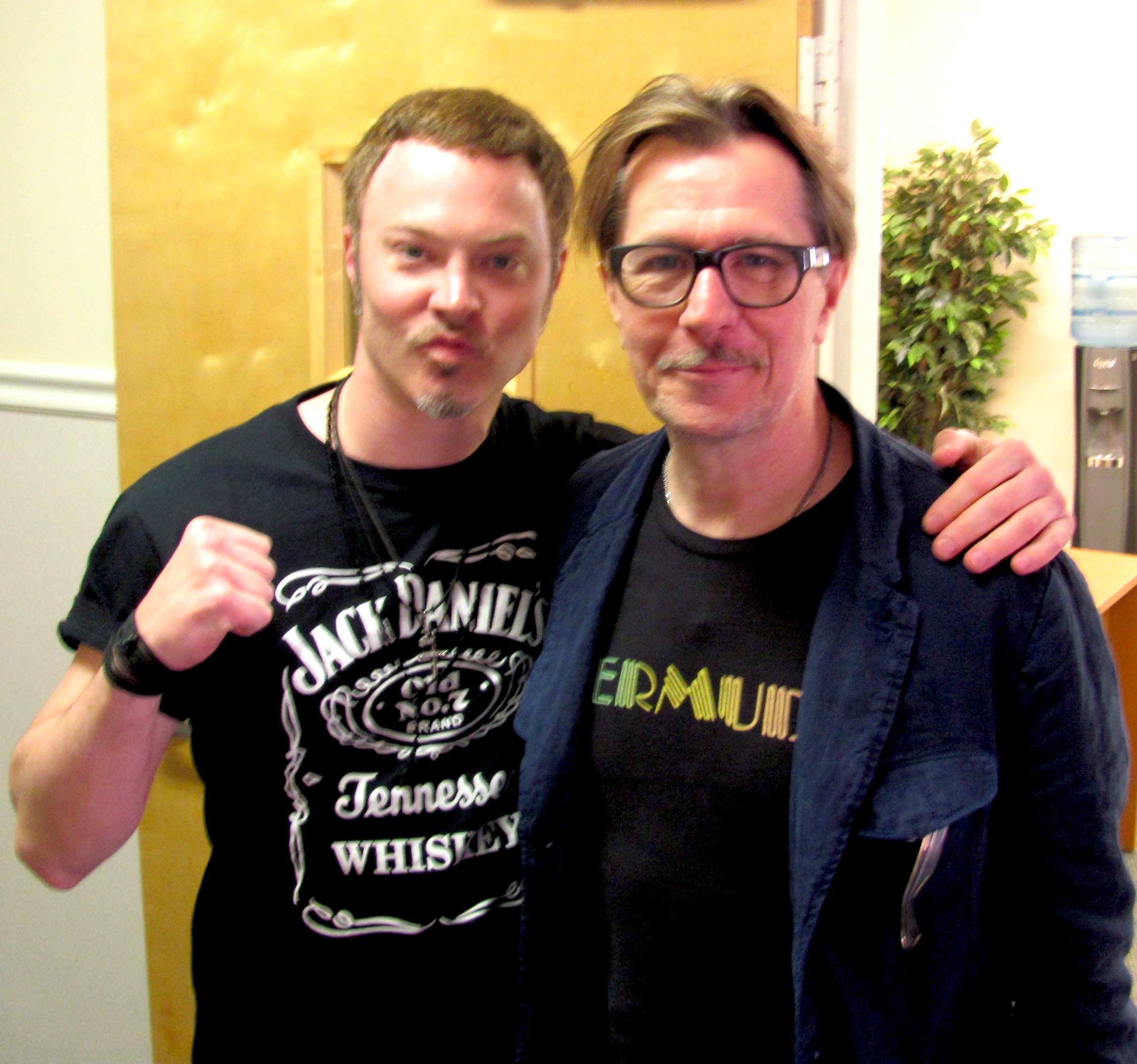 w/ Gary Oldman in 