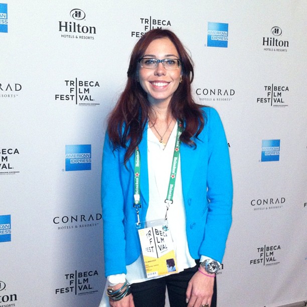 Zoé Salicrup Junco at Tribeca Film Festival 2012 with her film GABI.