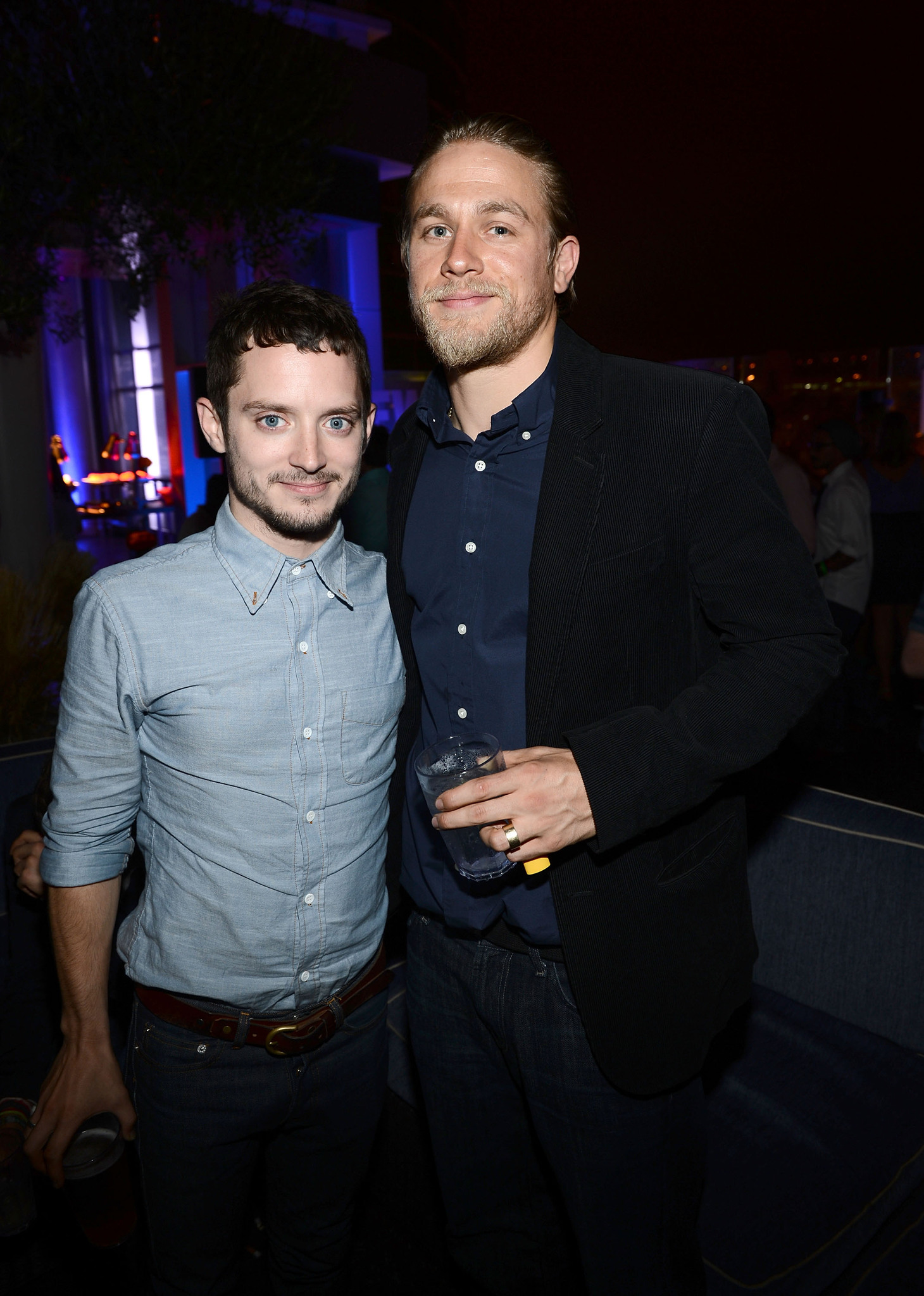 Elijah Wood and Charlie Hunnam