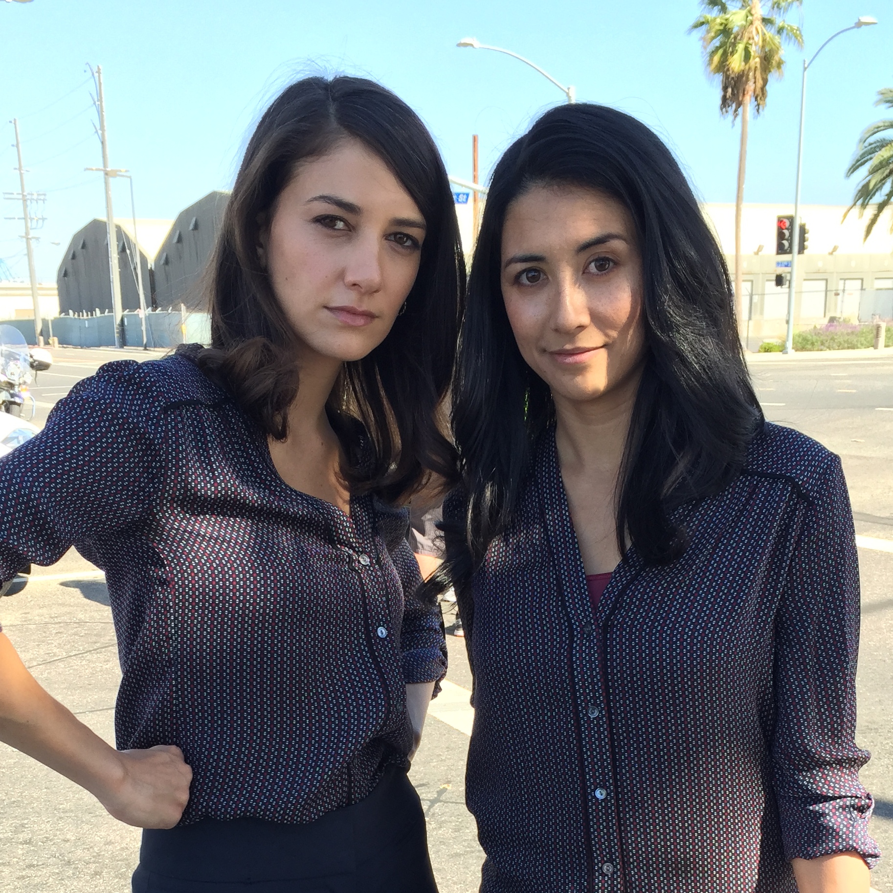 Stunt doubling the lovely Sheila Vand on State of Affairs.