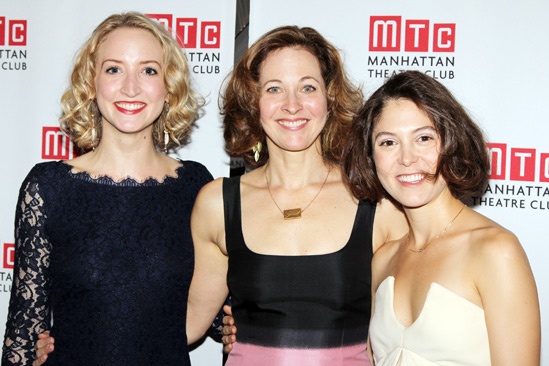 Enemy of the People Opening Night Victoria Frings, Kathleen McNenny, Maite Alina