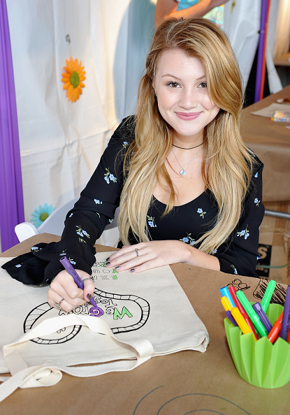 Brooke Sorenson attends Express Yourself 2015 presented by P.S. Arts at Barker Hanger on November 15th