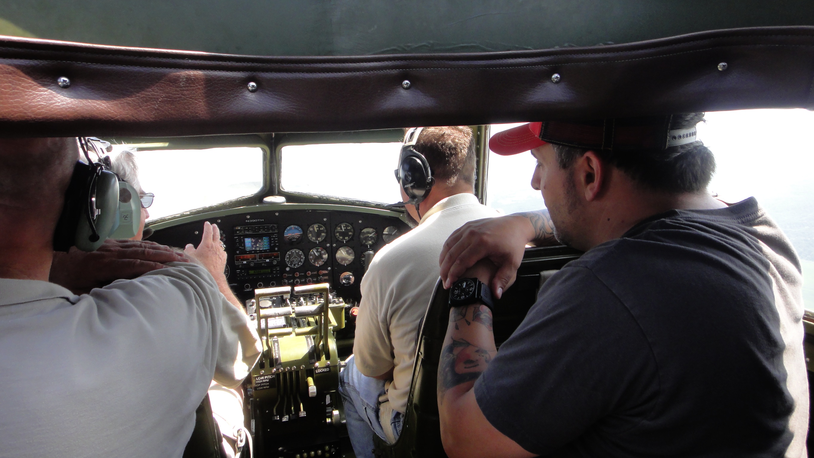 B-17 flight instruction