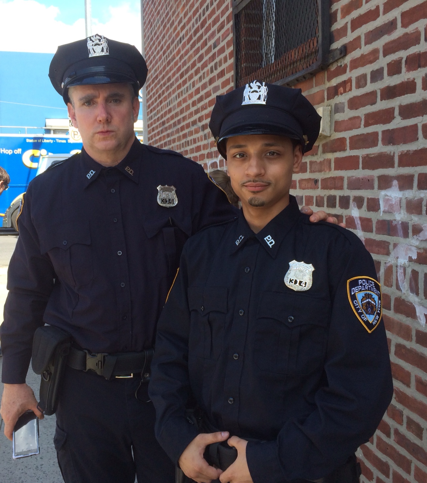 Jack Ferry as Officer Smith & Joshua Rivera as Officer Solis. 