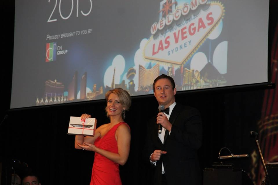 James Pratt and Lynda Kinkade at the 2013 HeartKids Event.