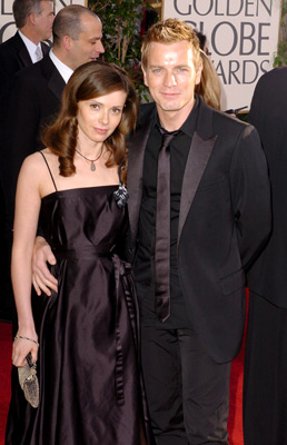 Ewan McGregor and Eve Mavrakis