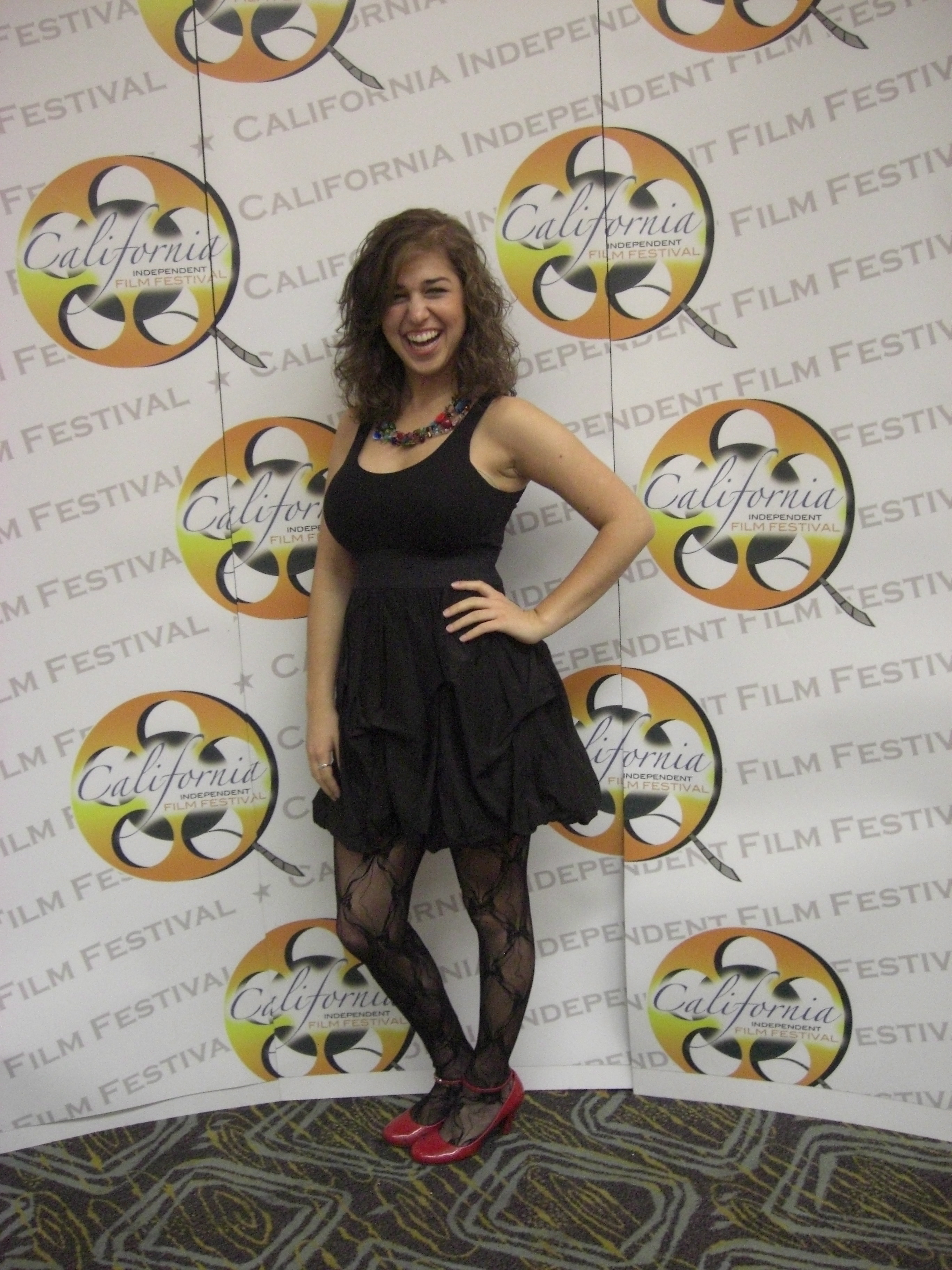 Xandra Clark at the California Independent Film Festival for the screening of Political Animals