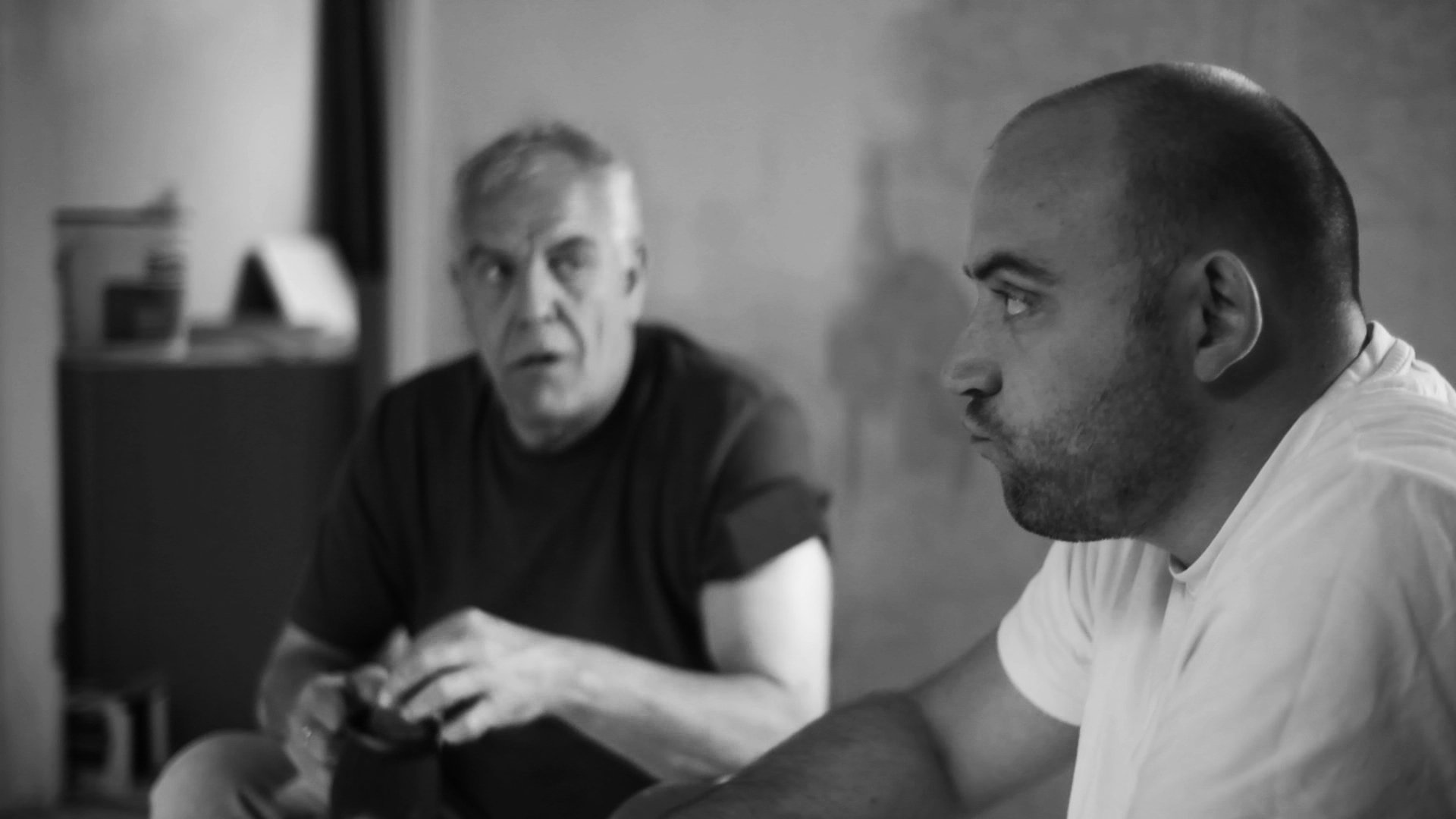 John Churnside and Christopher Jackson in Tea-Break (2012)